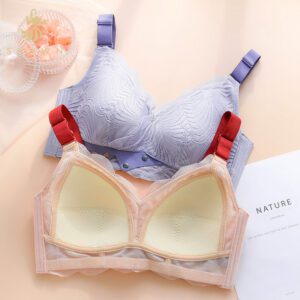 Comfortable Solid Soutien Gorge Brasier Brasier De Mujer Sutiene Backless Push Up Padded Bra