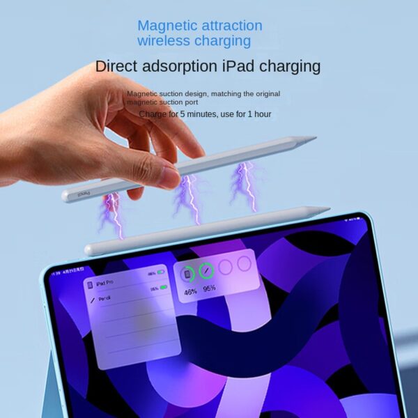 Third-Generation Capacitive Stylus Pen – Magnetic Charging, Precision Touch, and Smooth Handwriting. Perfect for Apple iPad and Other Tablets. Ideal f - Image 5