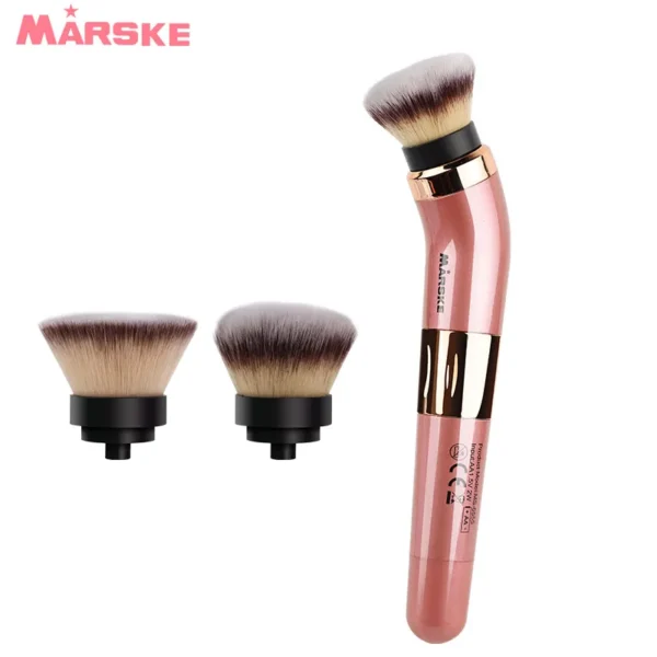 MARSKE Electric Makeup Brush Loose Powder Beauty Tool 360 Degree Rotation Non-toxic Makeup Brush - Image 4