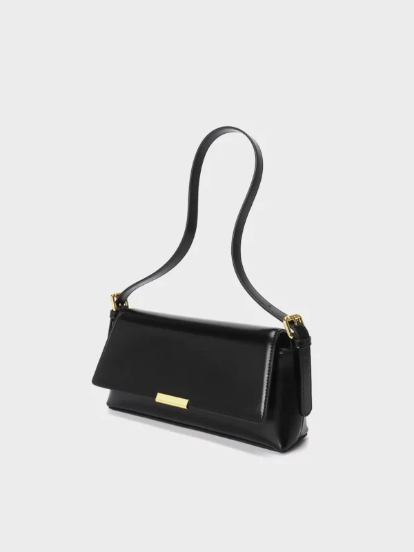 Stylish Genuine Leather Crossbody Mobile Phone Bag - Image 3