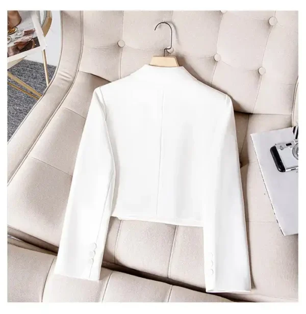 Elegant Women's Long Sleeved Professional Suit - Image 5