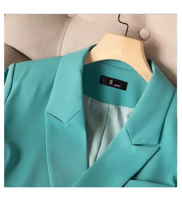 Elegant Women's Long Sleeved Professional Suit - Image 3